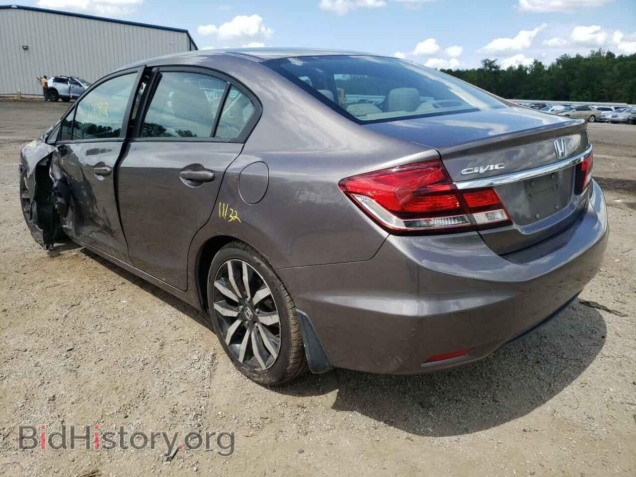 2015 HONDA CIVIC - VIN: 19XFB2F99FE042155 - Фото 3