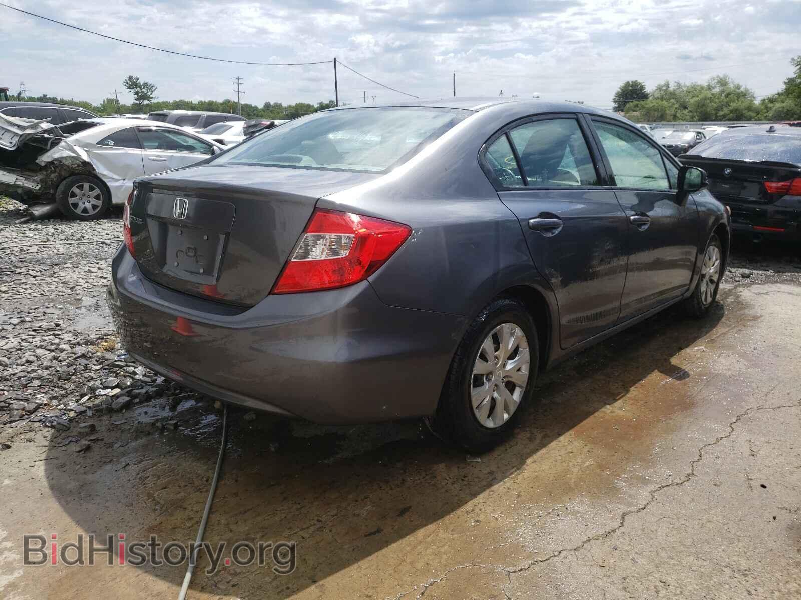 2012 HONDA CIVIC - VIN: 19XFB2F58CE317281 - Фото 4