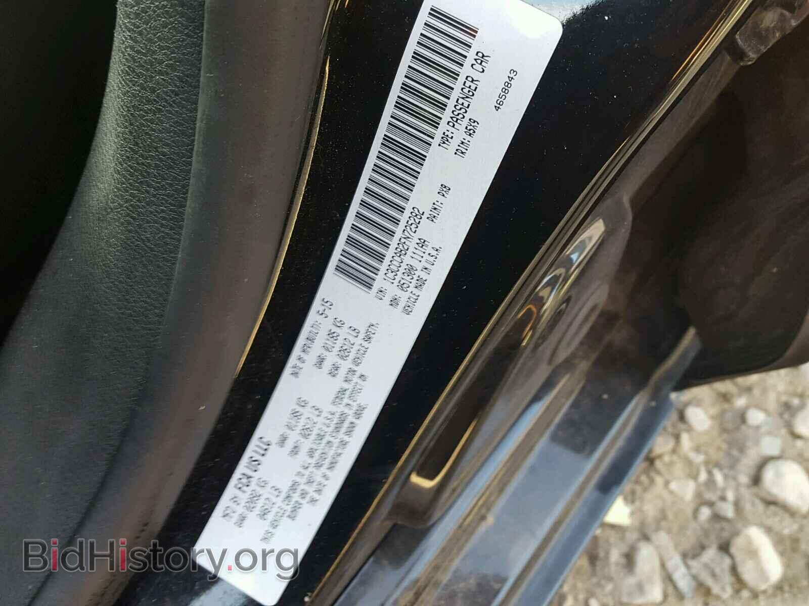 2015 CHRYSLER 200 - VIN: 1C3CCCAB2FN725282 - Photo 10