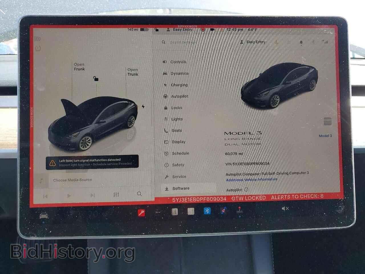 2023 TESLA MODEL 3 - VIN: 5YJ3E1EB0PF609034 - Photo 9