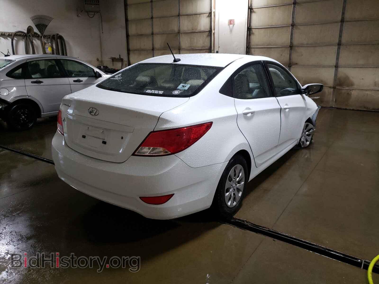 2016 HYUNDAI ACCENT - VIN: KMHCT4AE2GU120046 - Фото 4