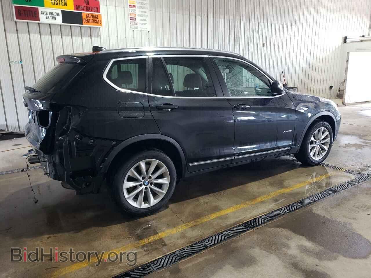 2014 BMW X3 - VIN: 5UXWX9C59E0D38376 - Фото 3