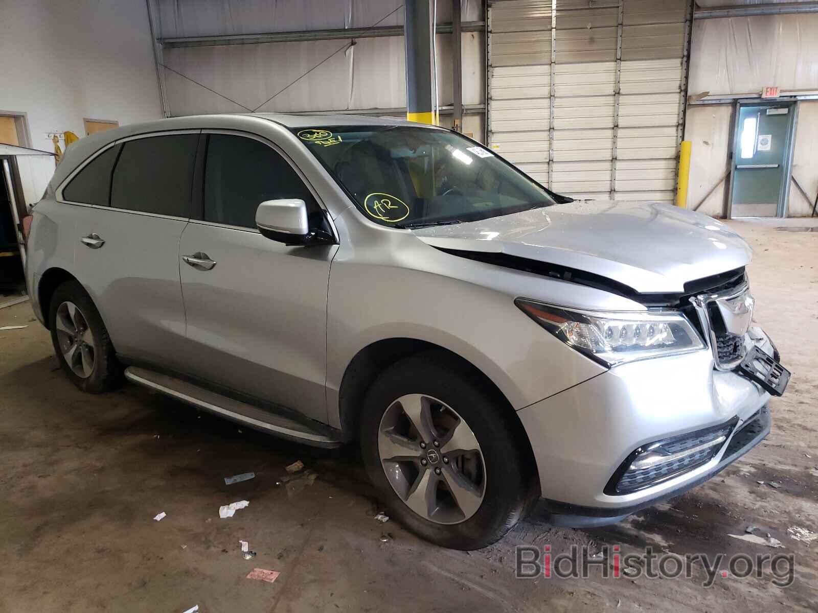 Фотография 5FRYD3H2XEB002585 - ACURA MDX 2014