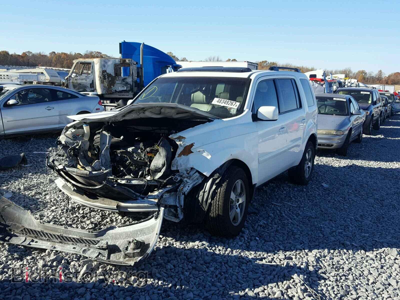 2009 HONDA PILOT - VIN: 5FNYF38599B025660 - Фото 2