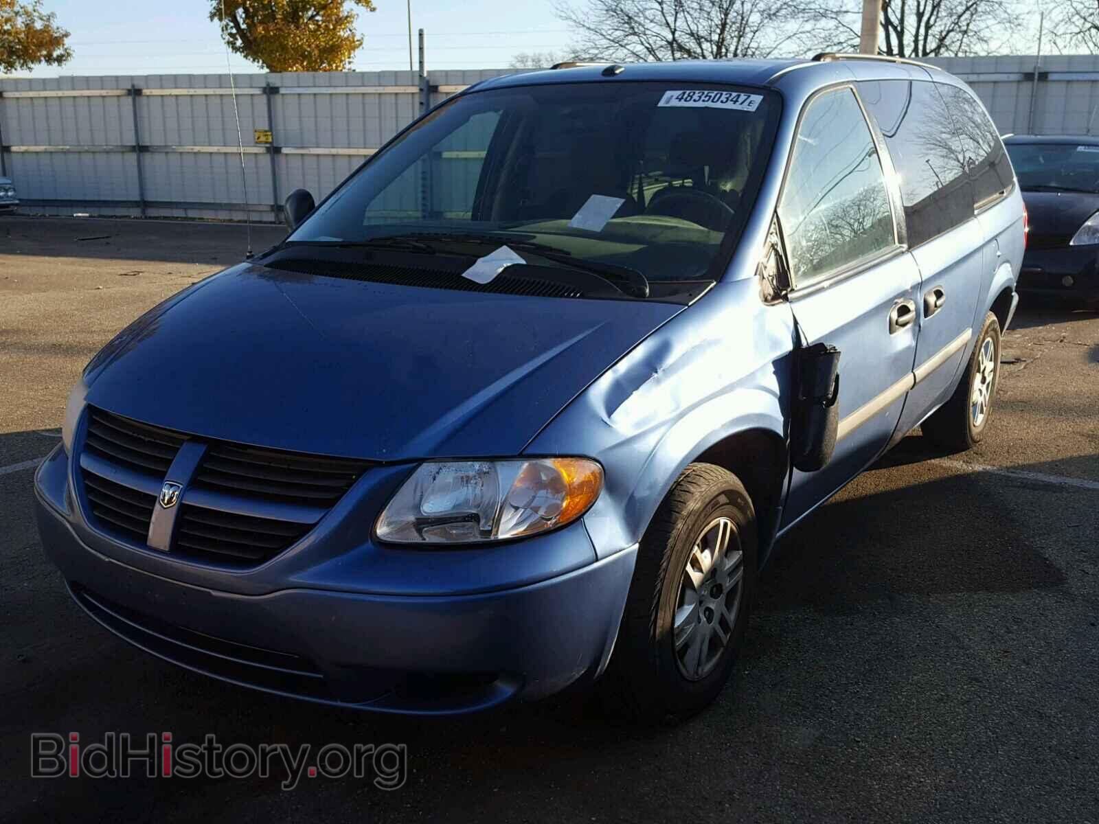 2007 DODGE CARAVAN - VIN: 1D4GP24R87B177458 - Фото 2
