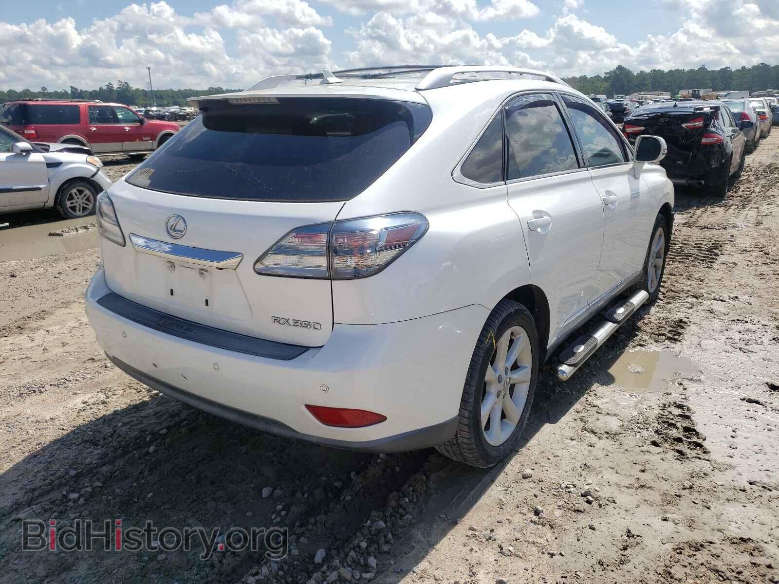2012 LEXUS RX350 - VIN: 2T2ZK1BA1CC083294 - Фото 4