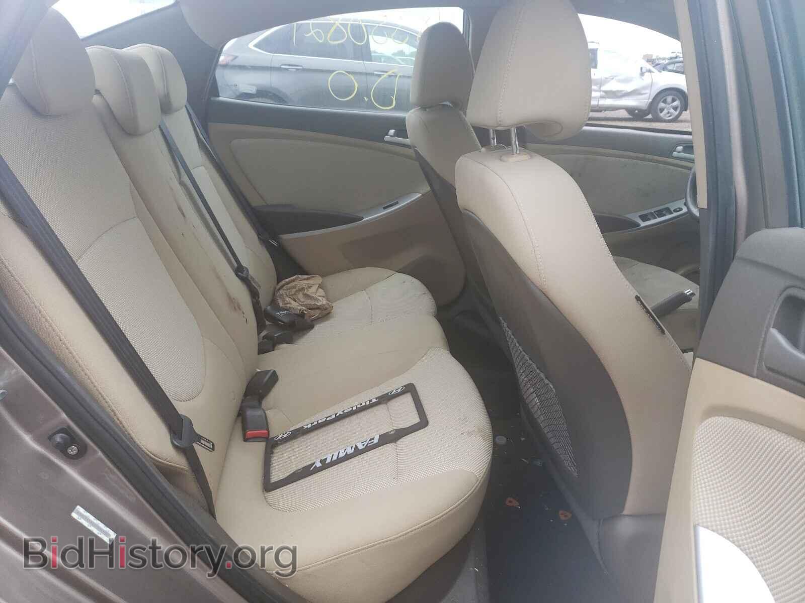 2012 HYUNDAI ACCENT - VIN: KMHCT4AE2CU044600 - Фото 6