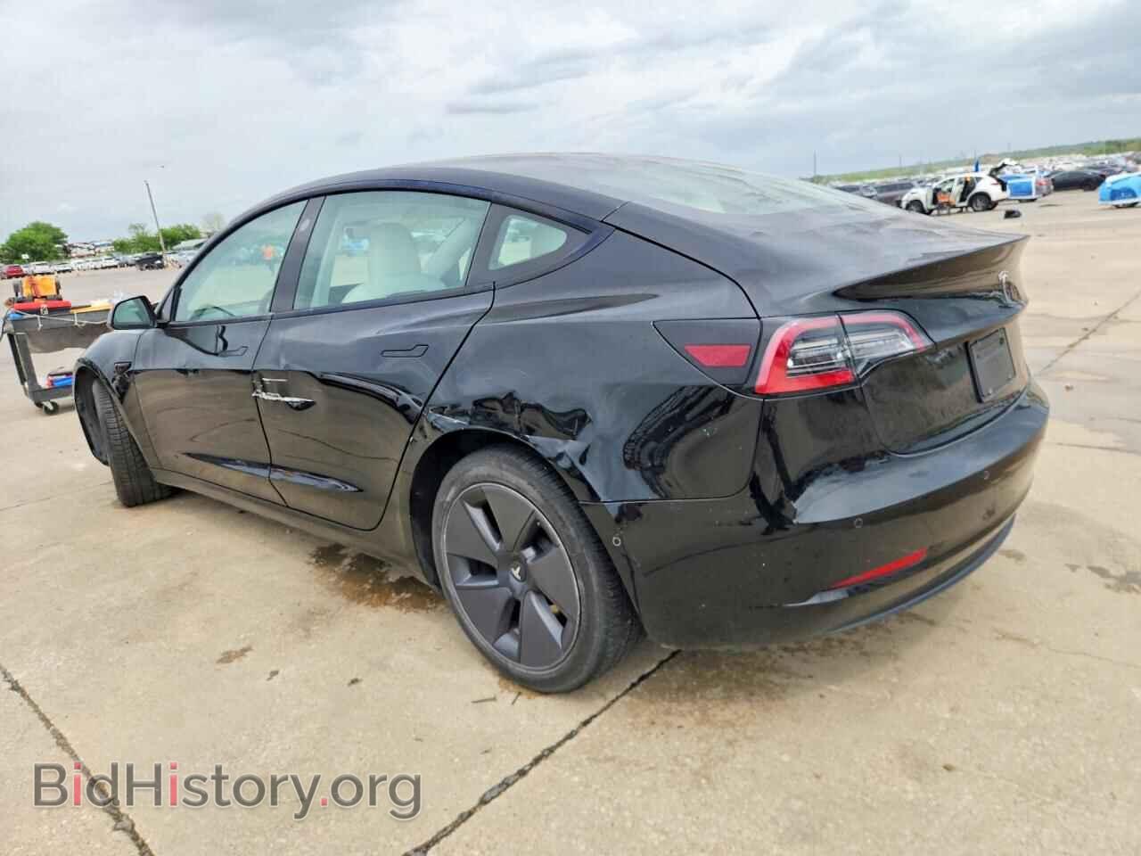 2022 TESLA MODEL 3 - VIN: 5YJ3E1EA7NF345637 - Фото 2