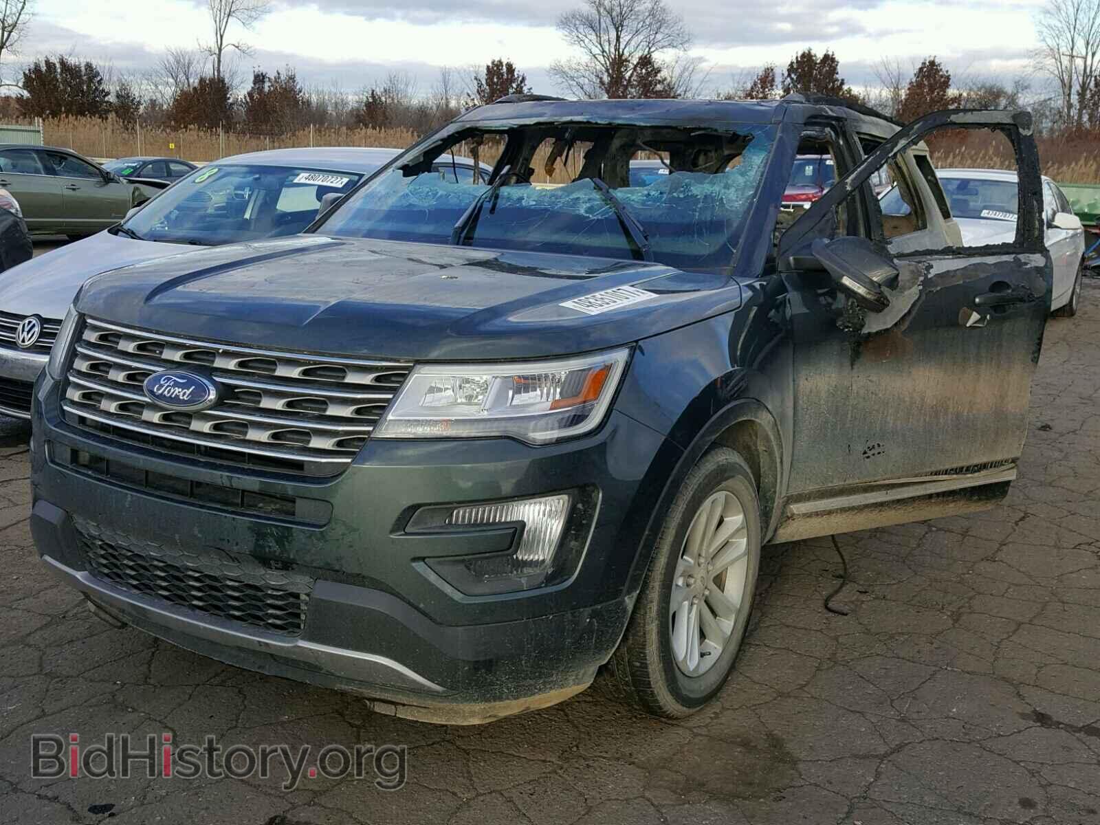 2016 FORD EXPLORER - VIN: 1FM5K7D88GGA61358 - Фото 2