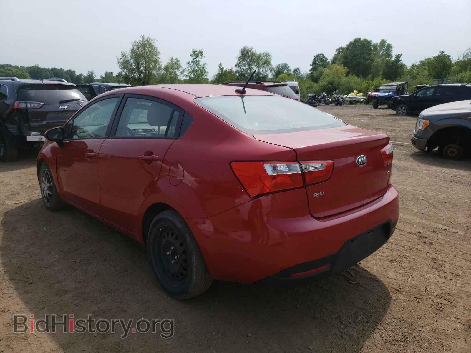 2014 KIA RIO - VIN: KNADM4A30E6370954 - Фото 3