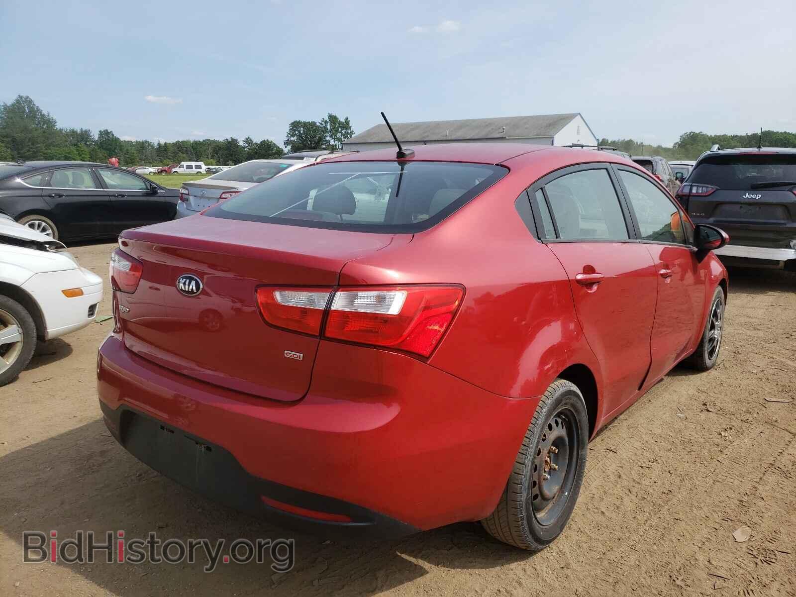 2014 KIA RIO - VIN: KNADM4A30E6370954 - Фото 4