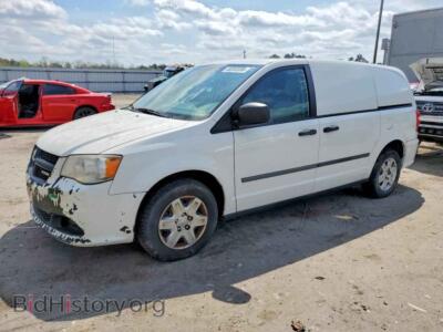 2012 Dodge RAM VAN, white — VIN 2C4JDGAG2CR242070, Copart