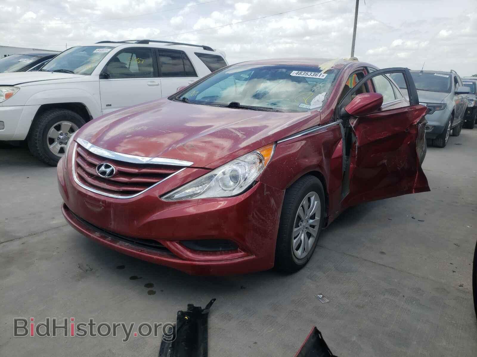 2013 HYUNDAI SONATA - VIN: 5NPEB4AC2DH552222 - Фото 2