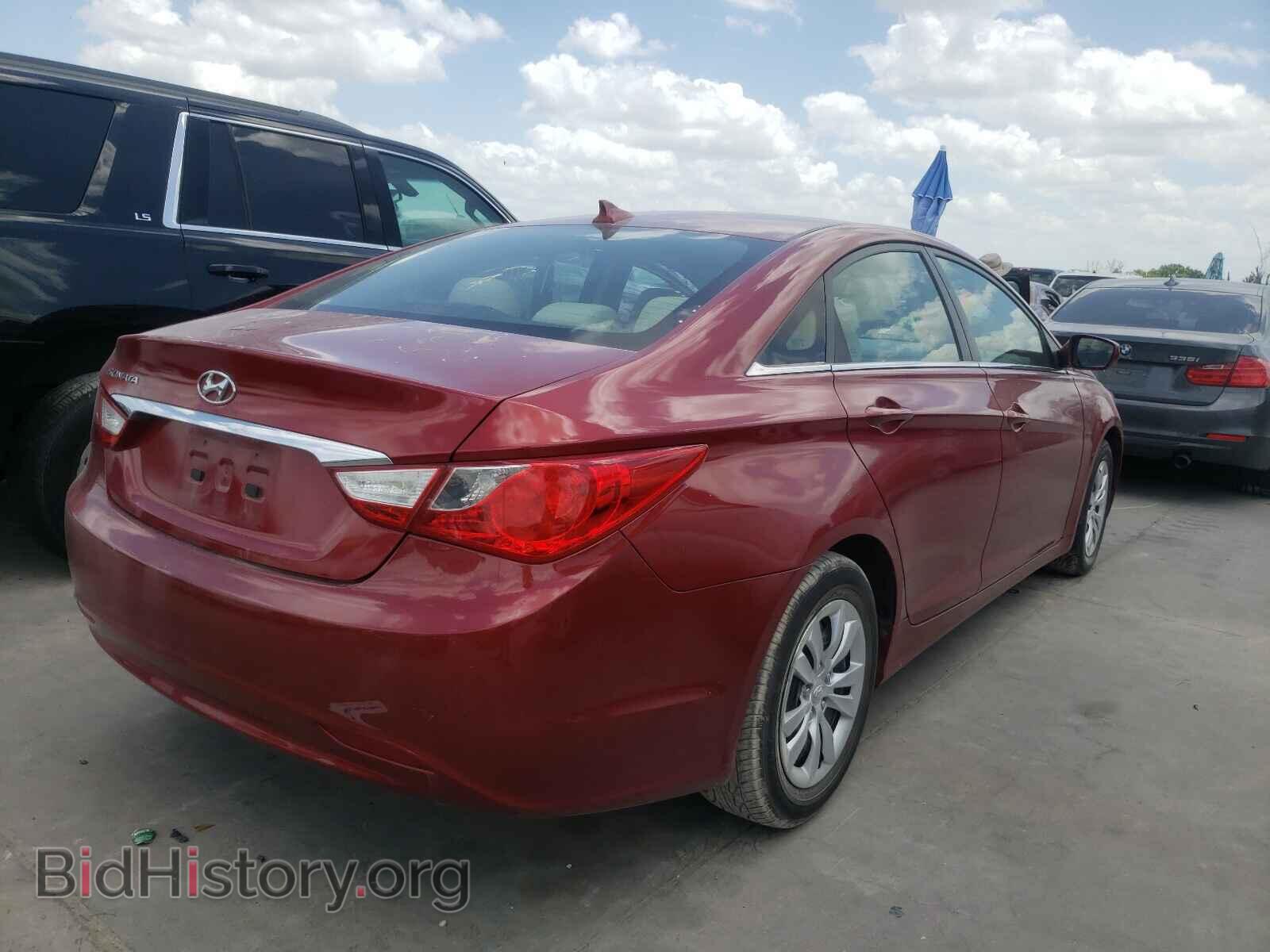 2013 HYUNDAI SONATA - VIN: 5NPEB4AC2DH552222 - Фото 4