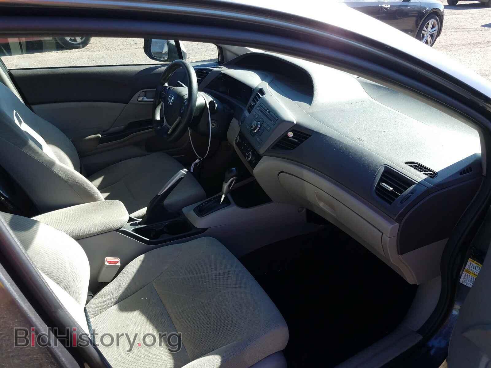 2012 HONDA CIVIC - VIN: 2HGFB2F45CH047410 - Фото 5