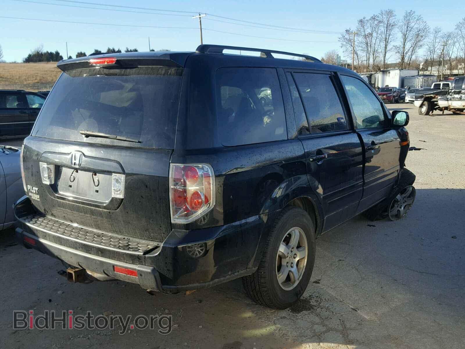 2007 HONDA PILOT - VIN: 5FNYF28497B031358 - Фото 4
