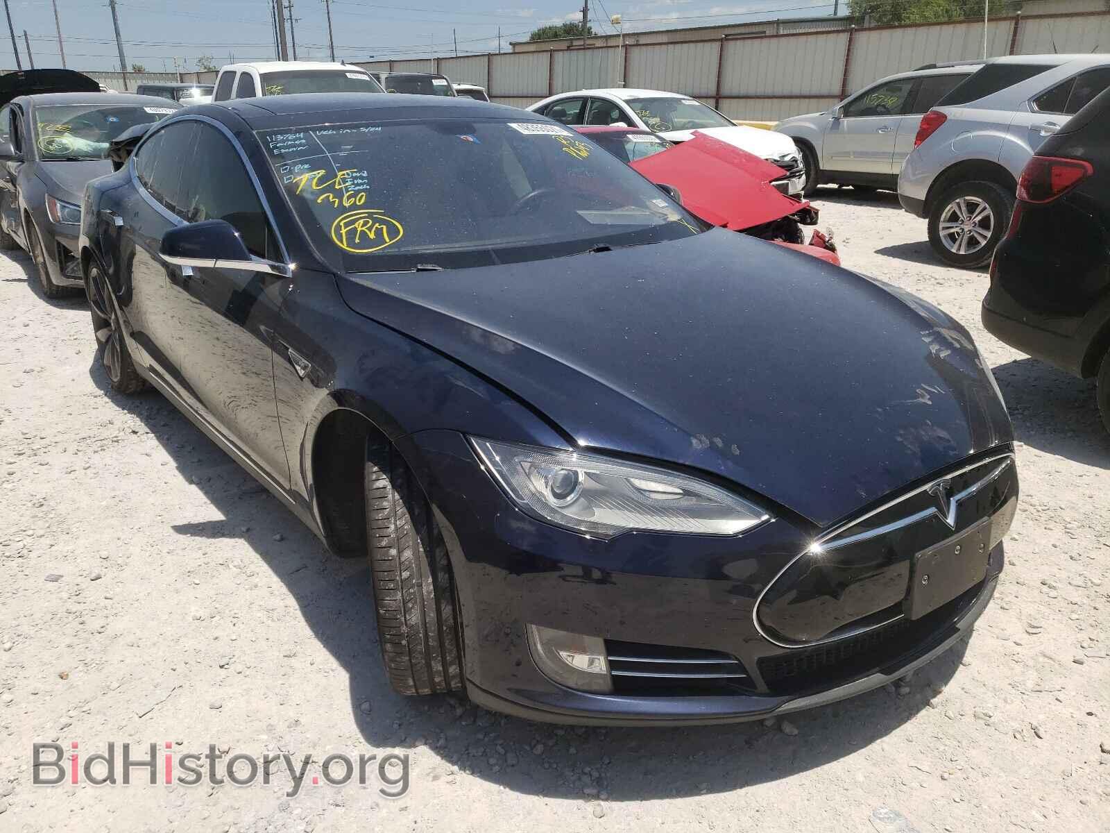 Photo 5YJSA1DP0DFP16293 - TESLA MODEL S 2013