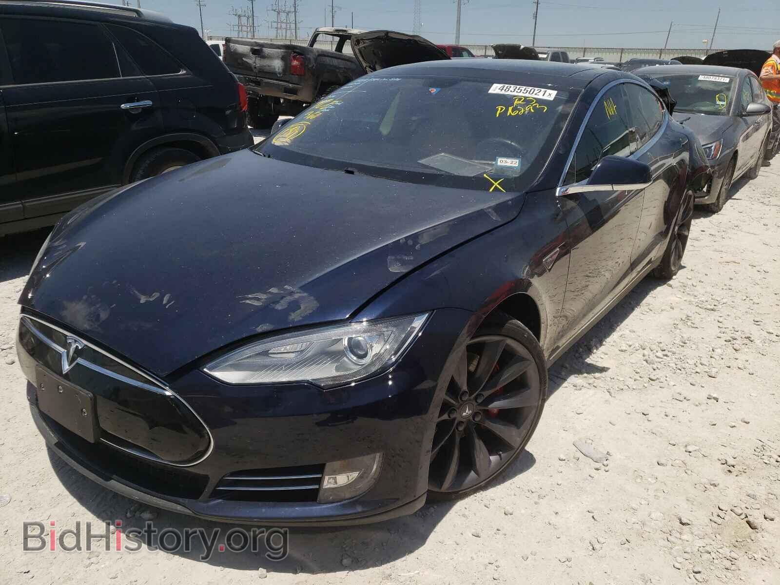 2013 TESLA MODEL S - VIN: 5YJSA1DP0DFP16293 - Photo 2