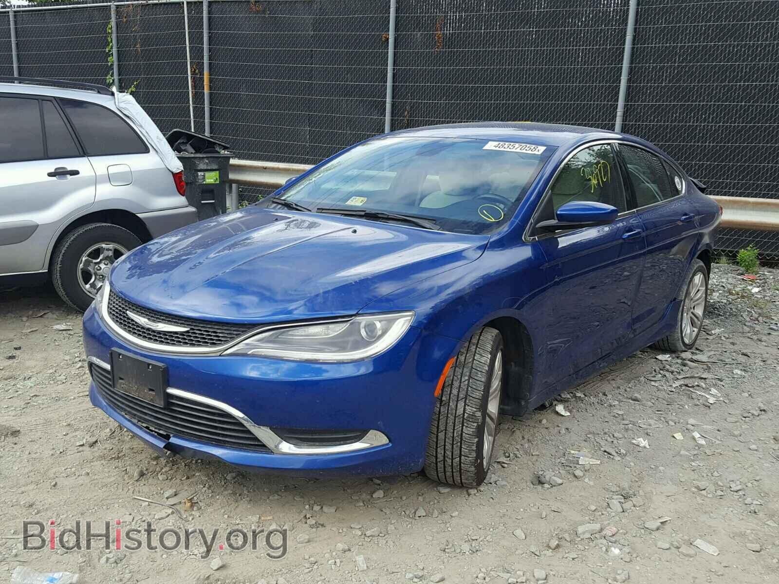 2015 CHRYSLER 200 - VIN: 1C3CCCAB4FN555300 - Фото 2