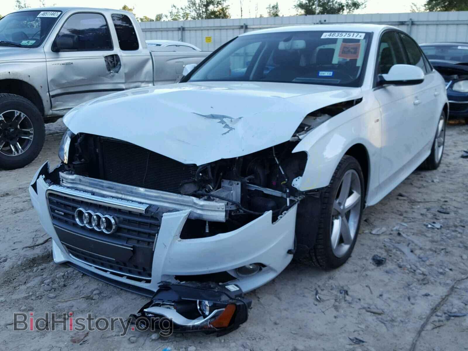 2012 AUDI A4 - VIN: WAUKFAFL8CA116749 - Фото 2