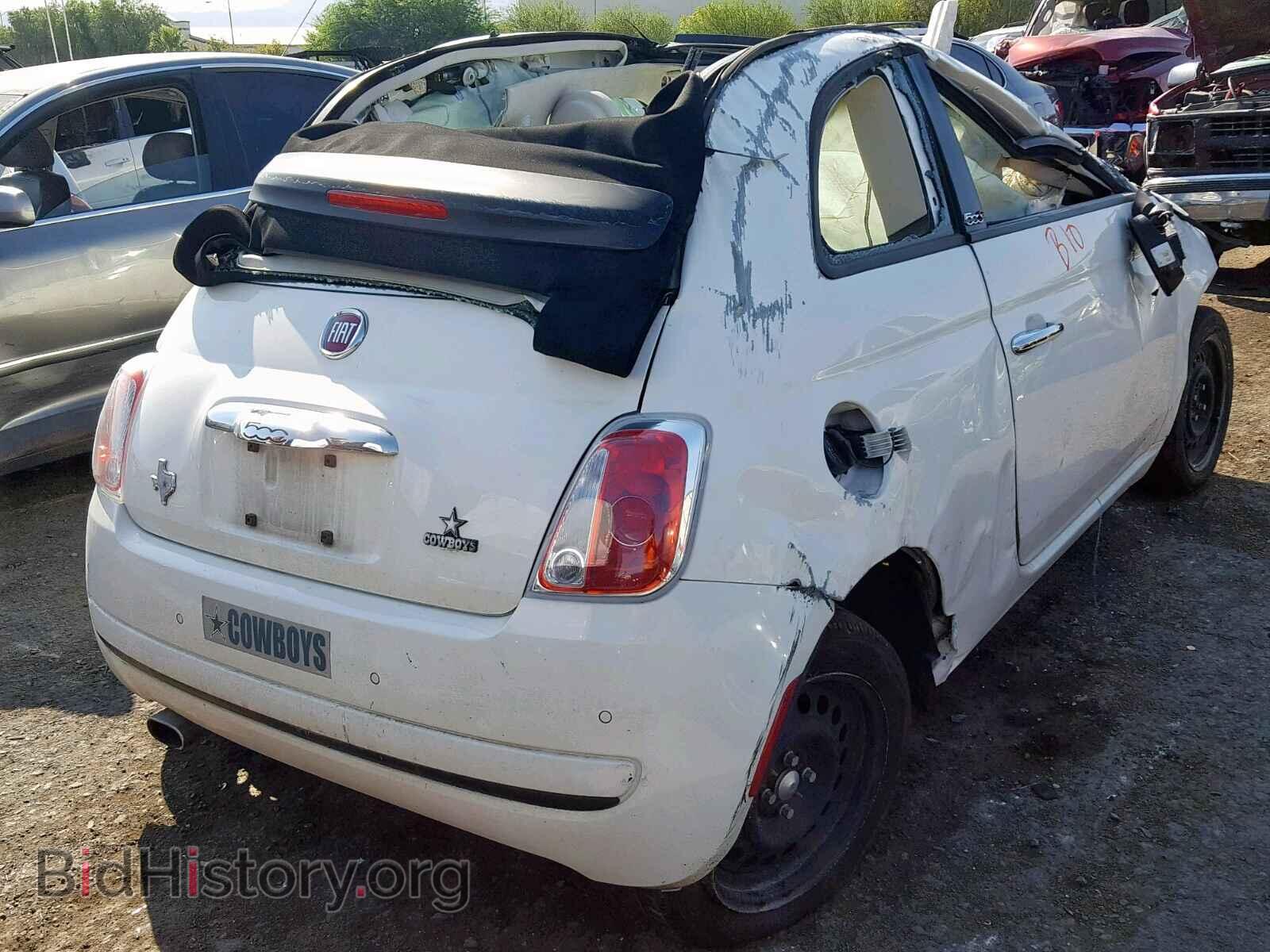 2015 FIAT 500 - VIN: 3C3CFFDR9FT678270 - Photo 4