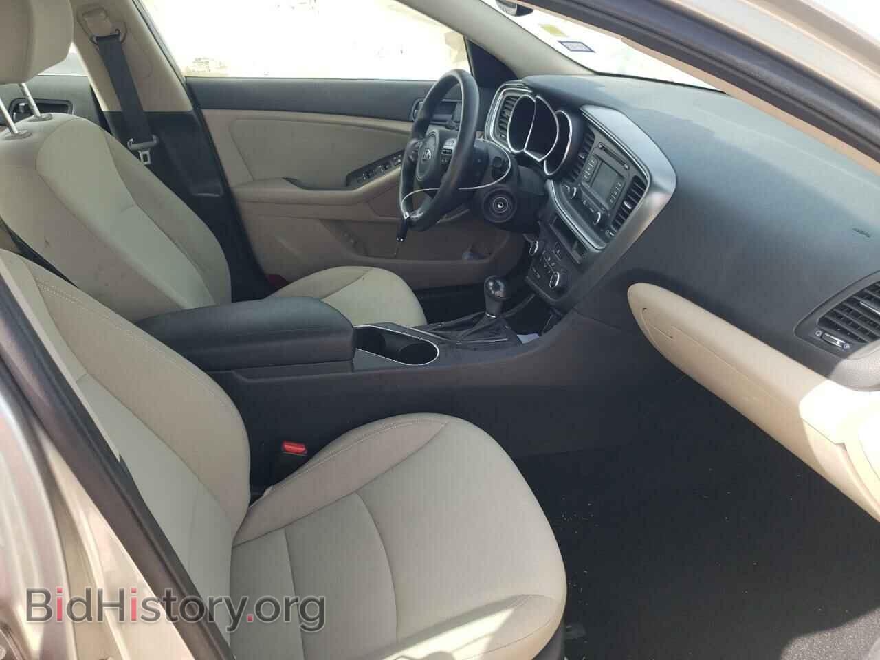 2014 KIA OPTIMA - VIN: KNAGM4A75E5460672 - Фото 5
