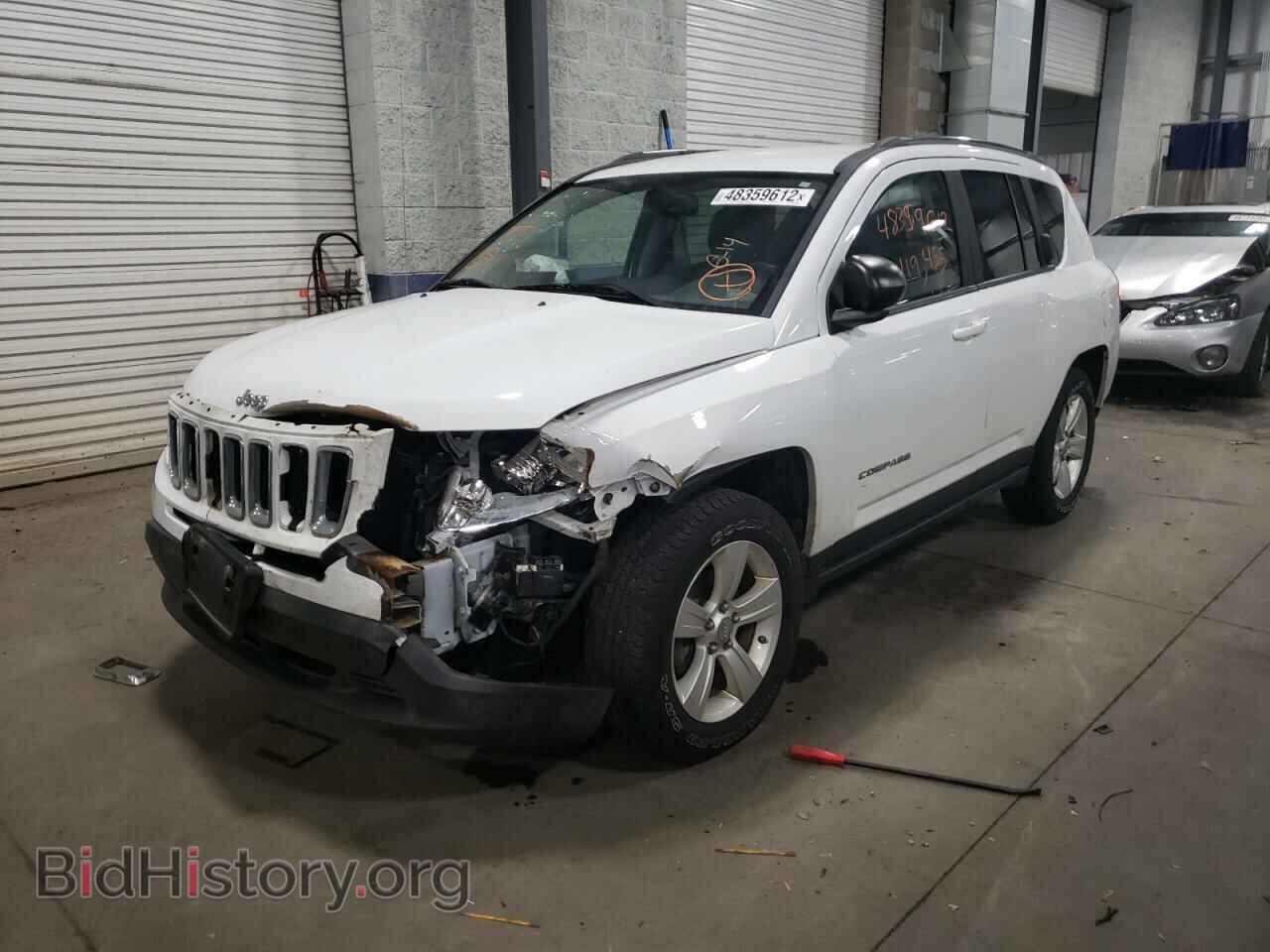 2012 JEEP COMPASS - VIN: 1C4NJCEB6CD652567 - Фото 2