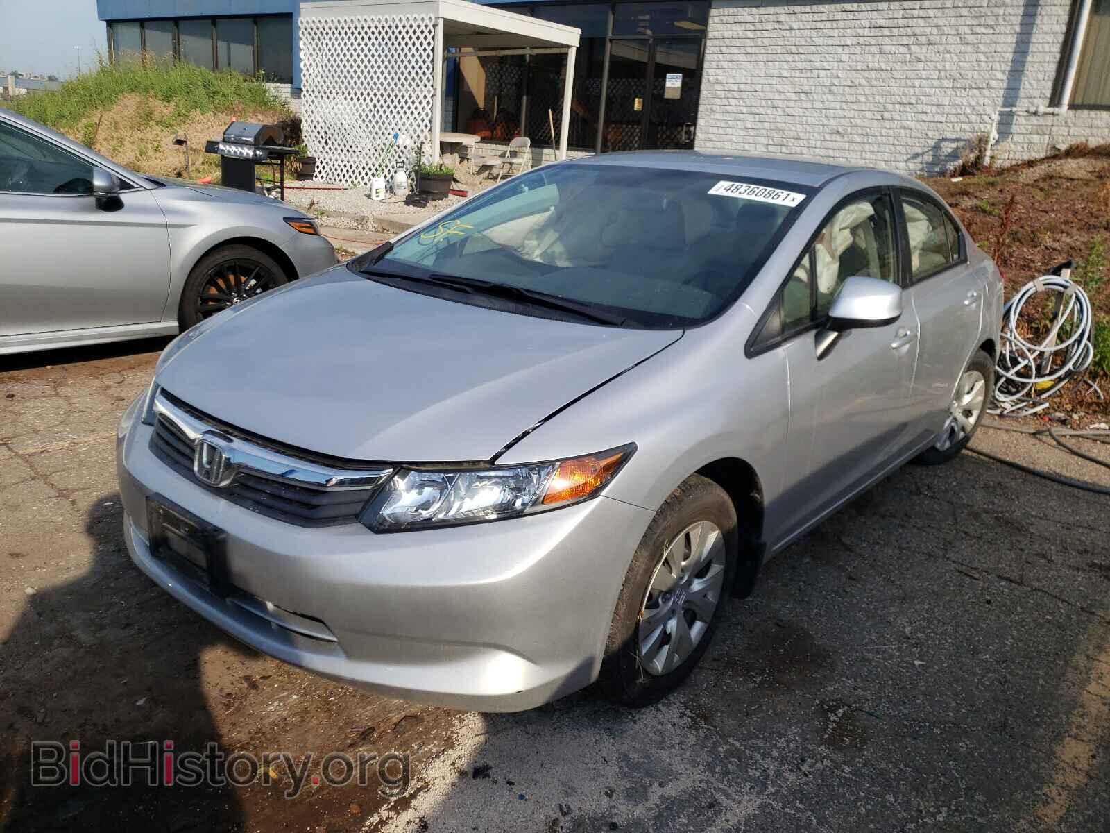 2012 HONDA CIVIC - VIN: 19XFB2F5XCE100413 - Фото 2