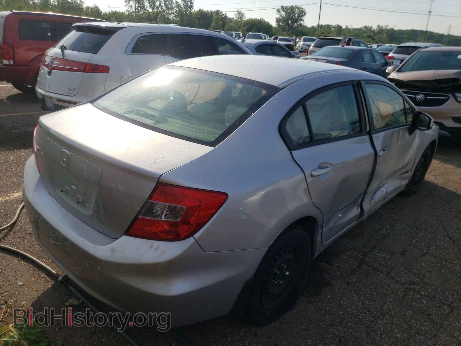 2012 HONDA CIVIC - VIN: 19XFB2F5XCE100413 - Фото 4