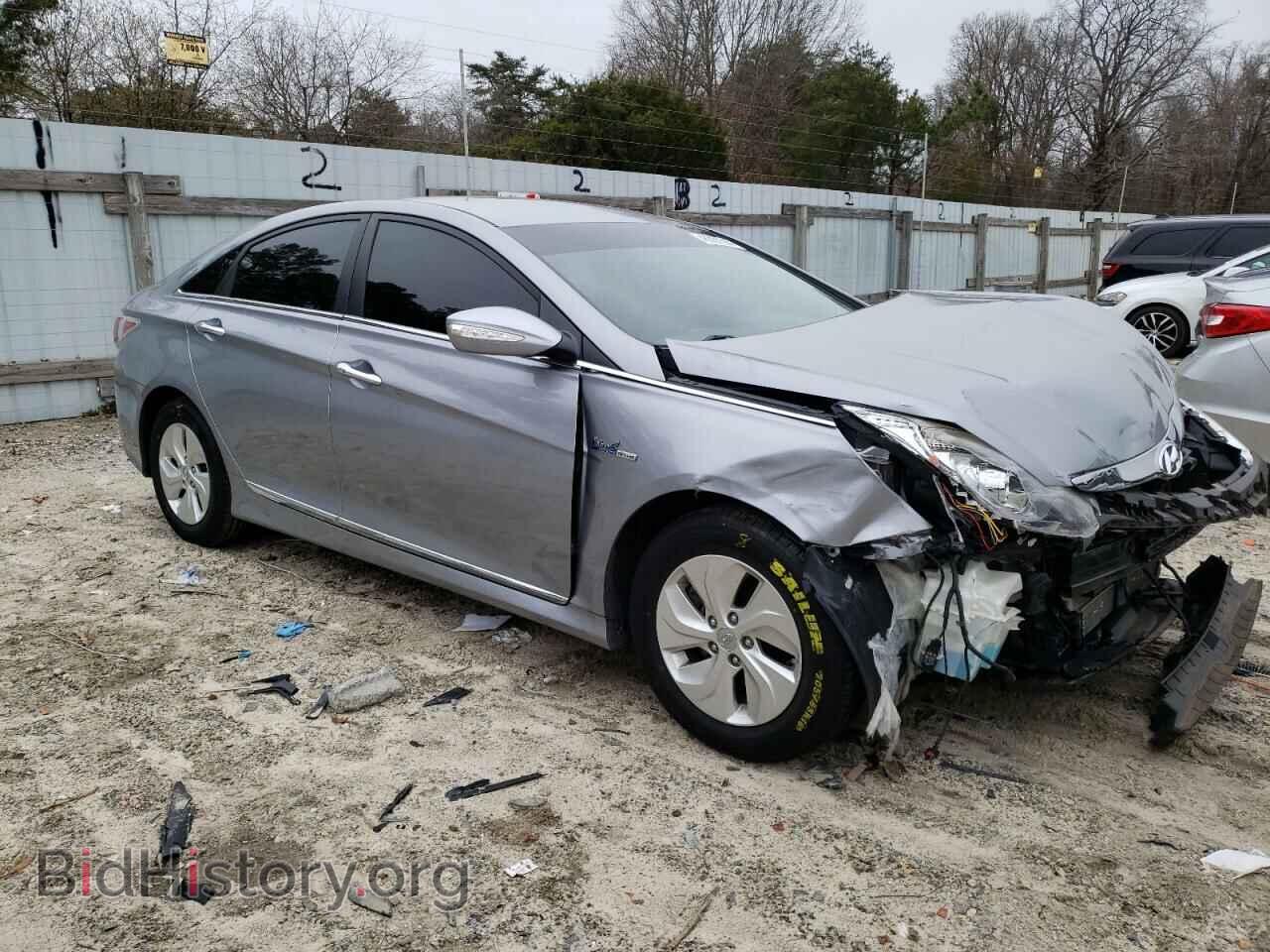 2014 HYUNDAI SONATA - VIN: KMHEC4A49EA117675 - Фото 4