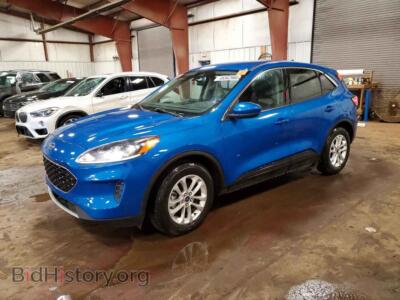 2020 Ford ESCAPE SE, синий — VIN 1FMCU0G68LUA52450, Copart