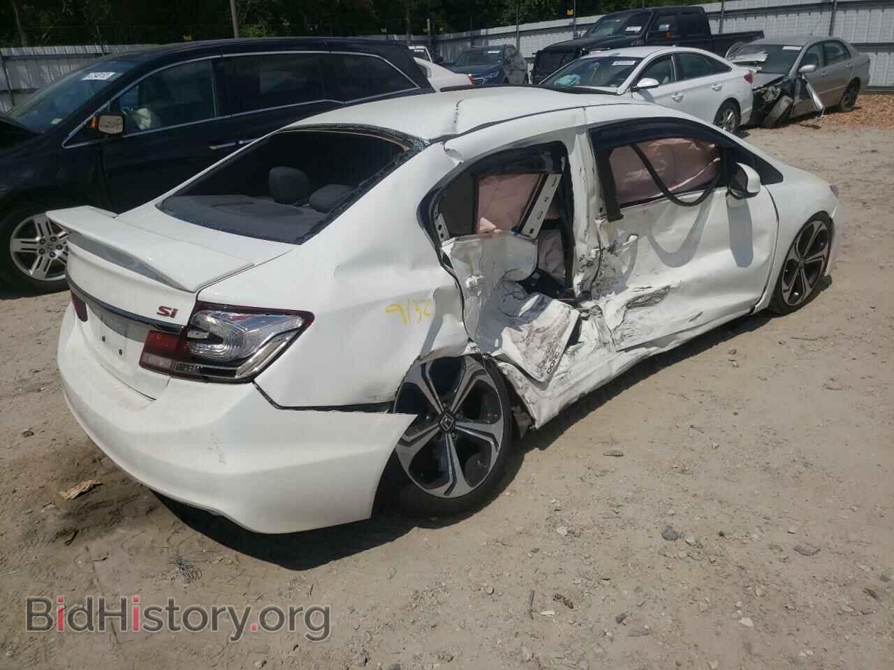2013 HONDA CIVIC - VIN: 2HGFB6E54DH706600 - Фото 4