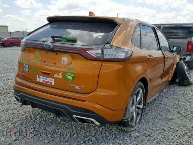 2015 FORD EDGE - VIN: 2FMTK4AP6FBB59196 - Фото 4
