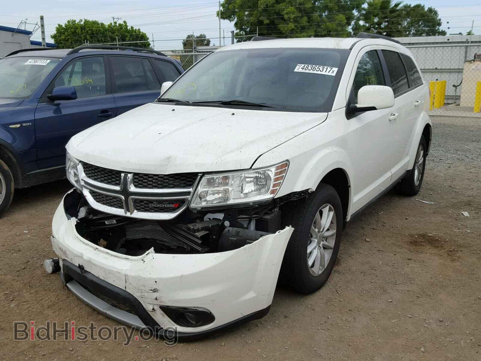 2017 DODGE JOURNEY - VIN: 3C4PDCBB3HT566445 - Фото 2