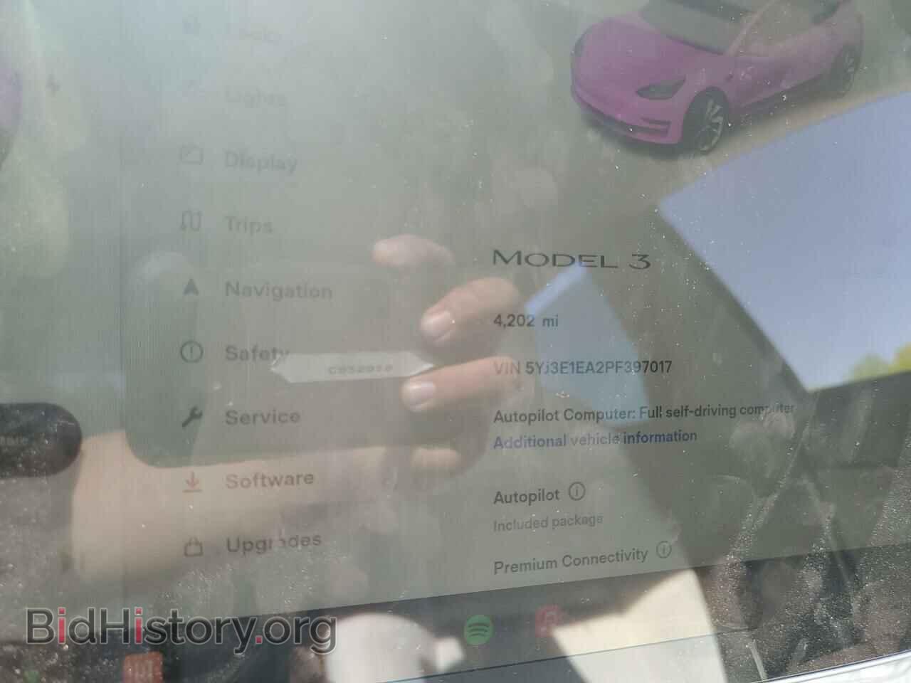 2023 TESLA MODEL 3 - VIN: 5YJ3E1EA2PF397017 - Фото 9