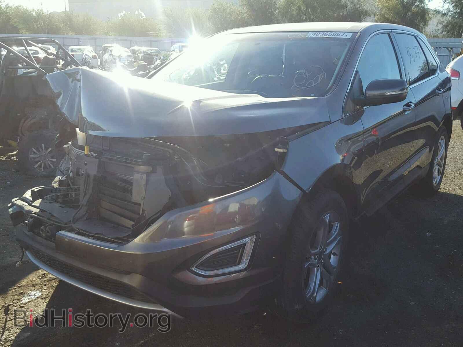 2016 FORD EDGE - VIN: 2FMPK3K95GBB13503 - Фото 2
