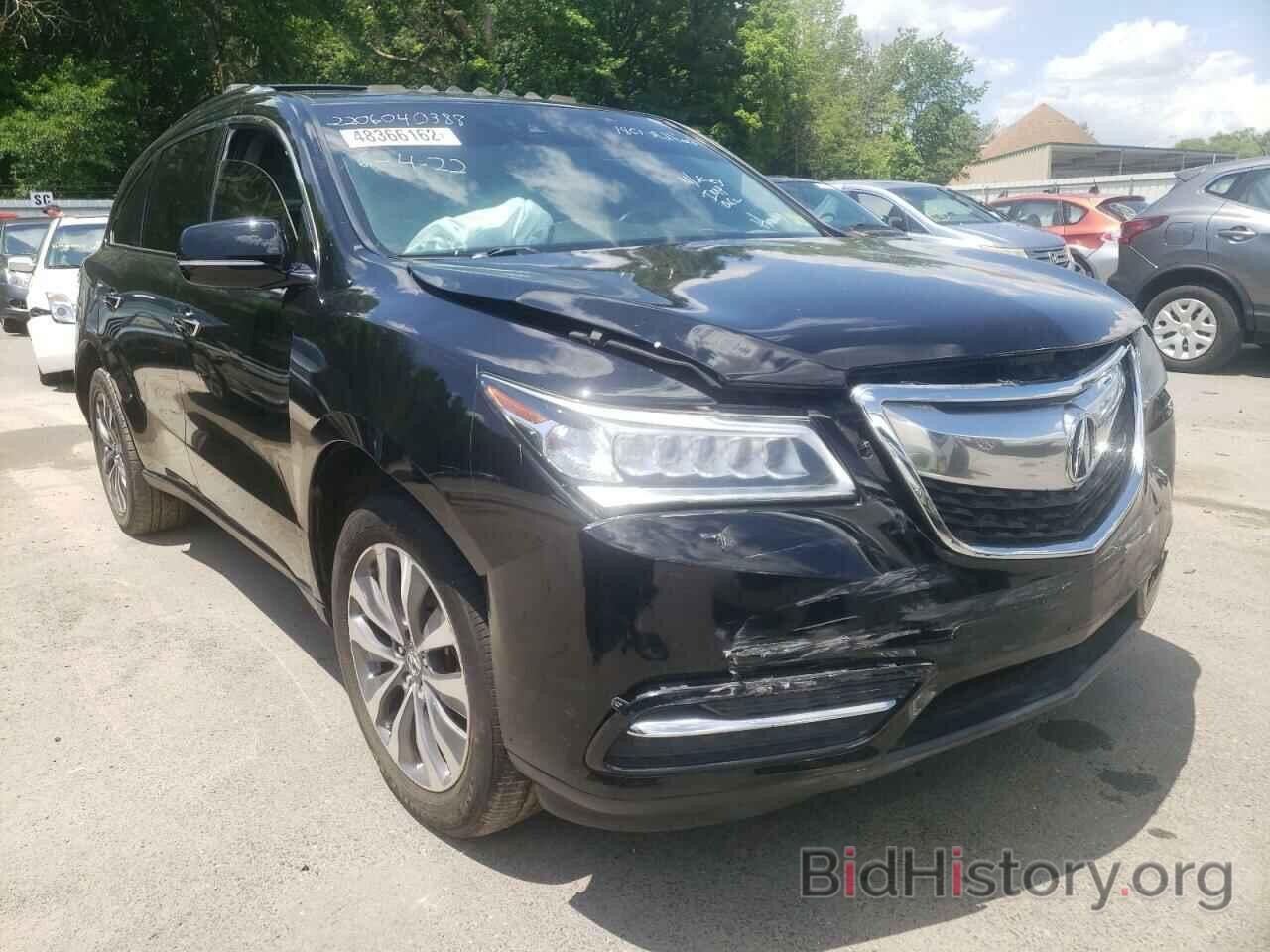 Photo 5FRYD4H49GB029996 - ACURA MDX 2016