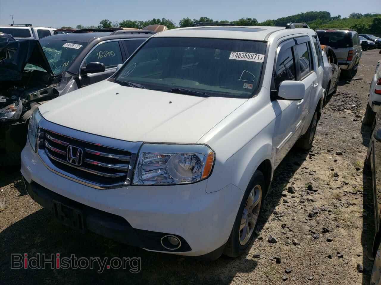 2014 HONDA PILOT - VIN: 5FNYF3H5XEB007274 - Фото 2