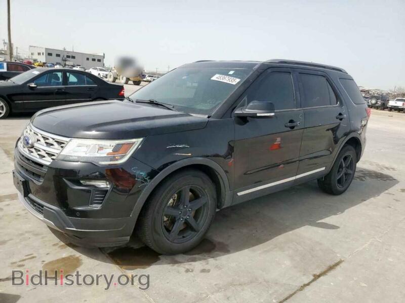 2018 Ford EXPLORER XLT (VIN 1FM5K7D80JGB08082) — фото 1 из 15, Copart, повреждение: передняя часть