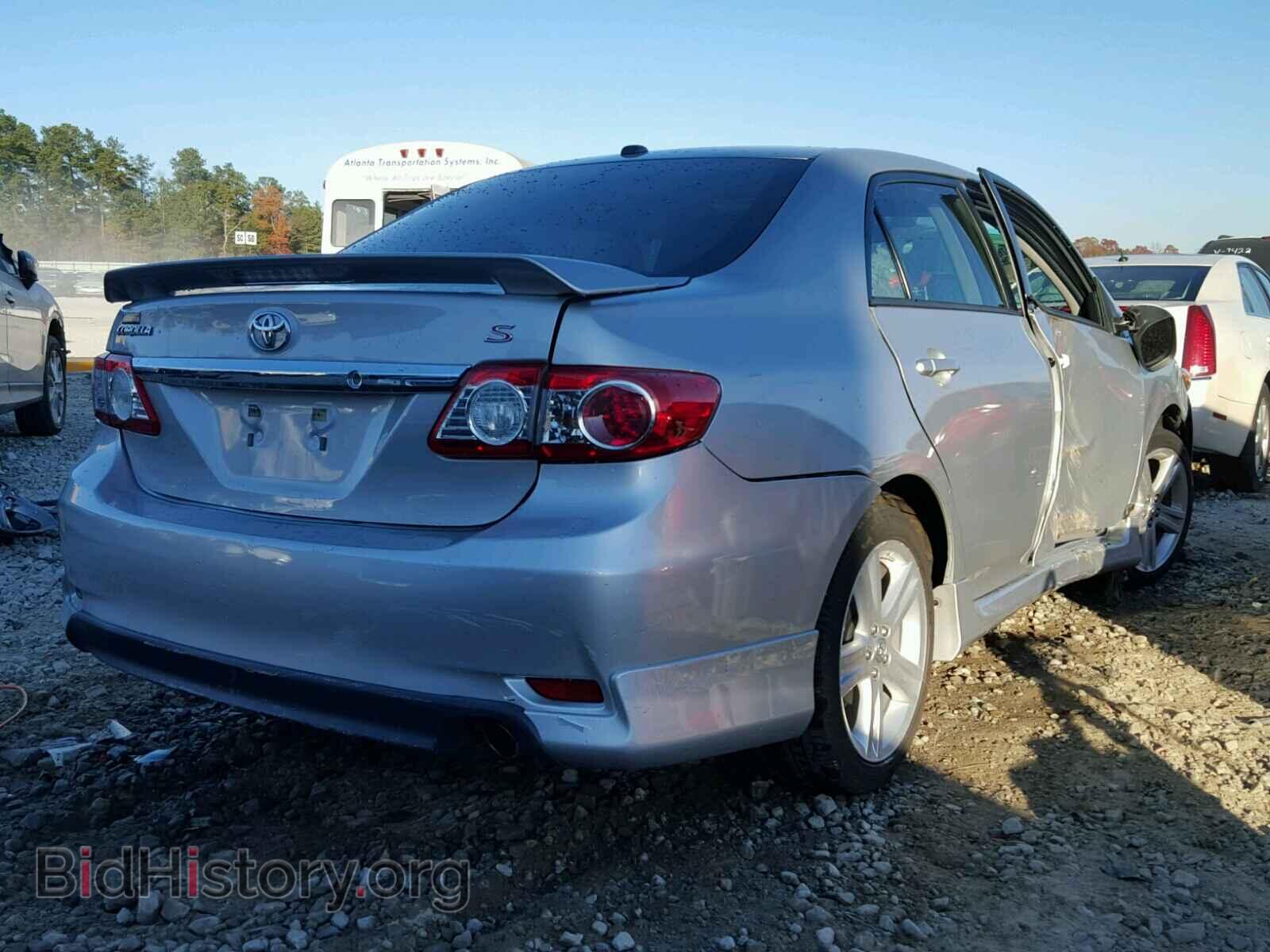 2013 TOYOTA COROLLA BA - VIN: 5YFBU4EE2DP210104 - Фото 4