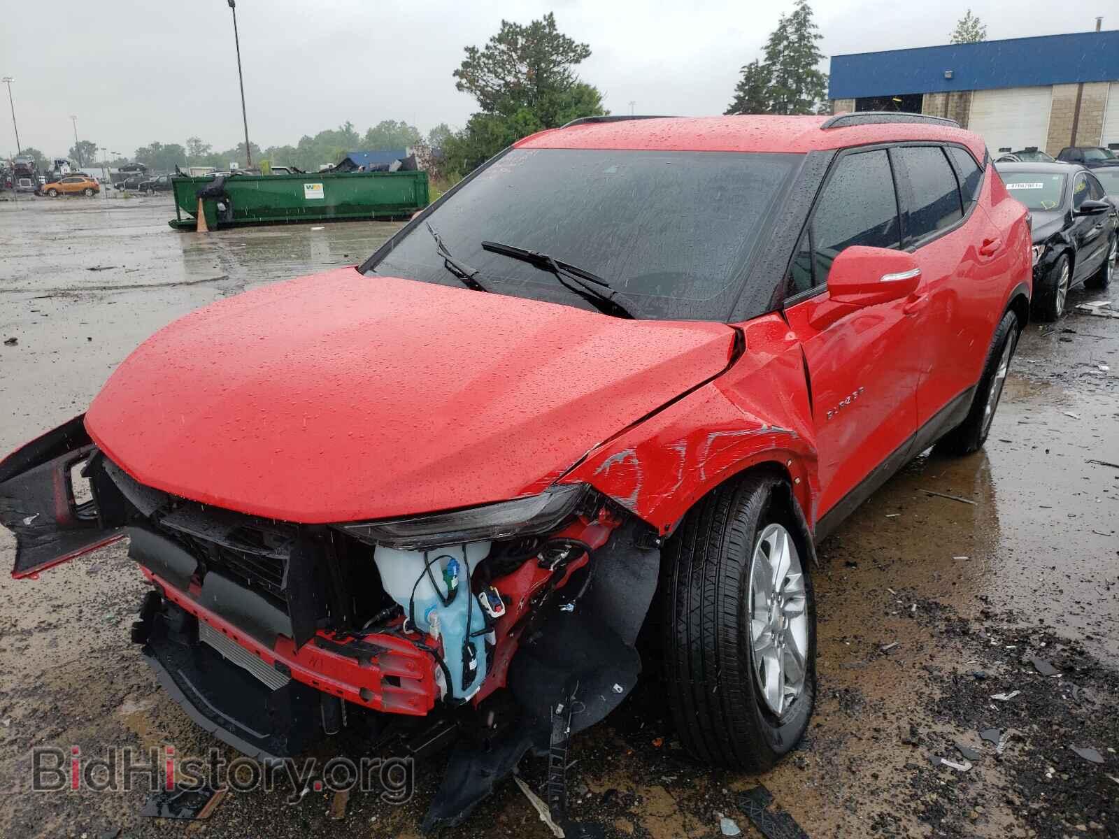 2021 CHEVROLET BLAZER - VIN: 3GNKBCRS9MS536041 - Фото 2