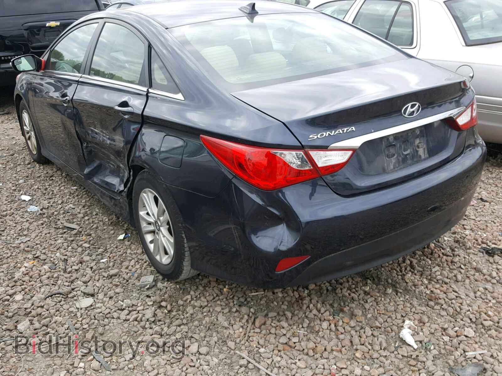 2014 HYUNDAI SONATA - VIN: 5NPEB4AC2EH875672 - Фото 3