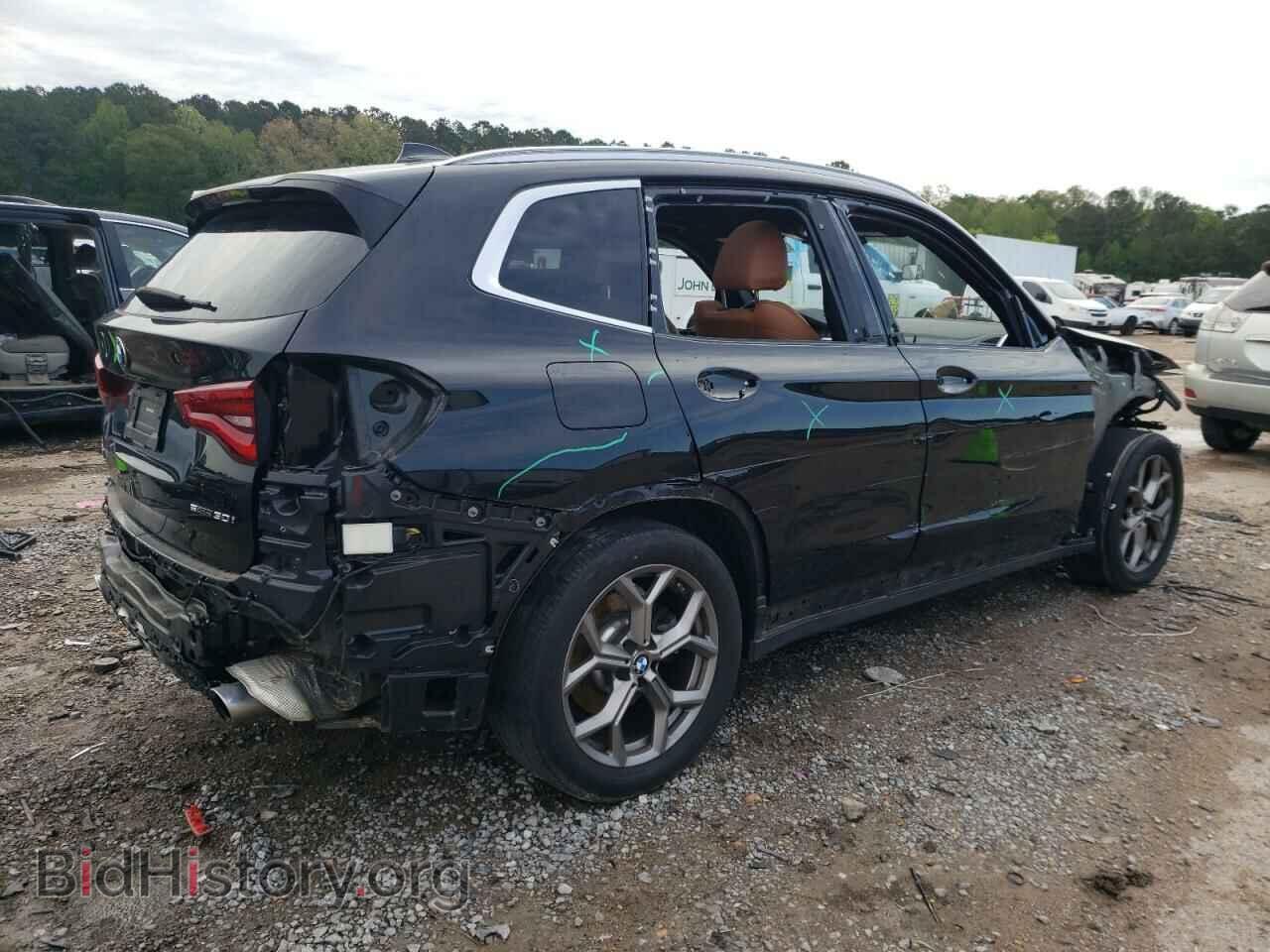 2021 BMW X3 - VIN: 5UXTY3C04M9E03338 - Фото 3