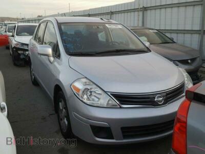 2010 Nissan VERSA VERSA S, серебристый — VIN 3N1BC1APXAL416601, Copart