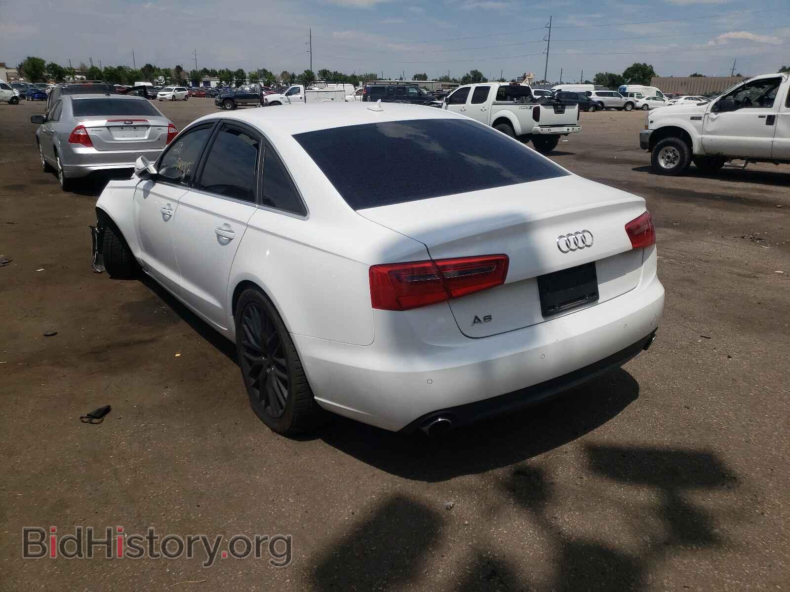 2013 AUDI A6 - VIN: WAUGFAFC6DN150611 - Фото 3
