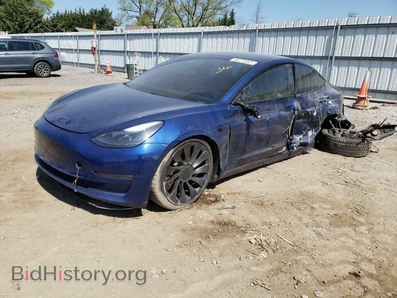 Фотография 5YJ3E1EC1MF867809 - TESLA MODEL 3 2021