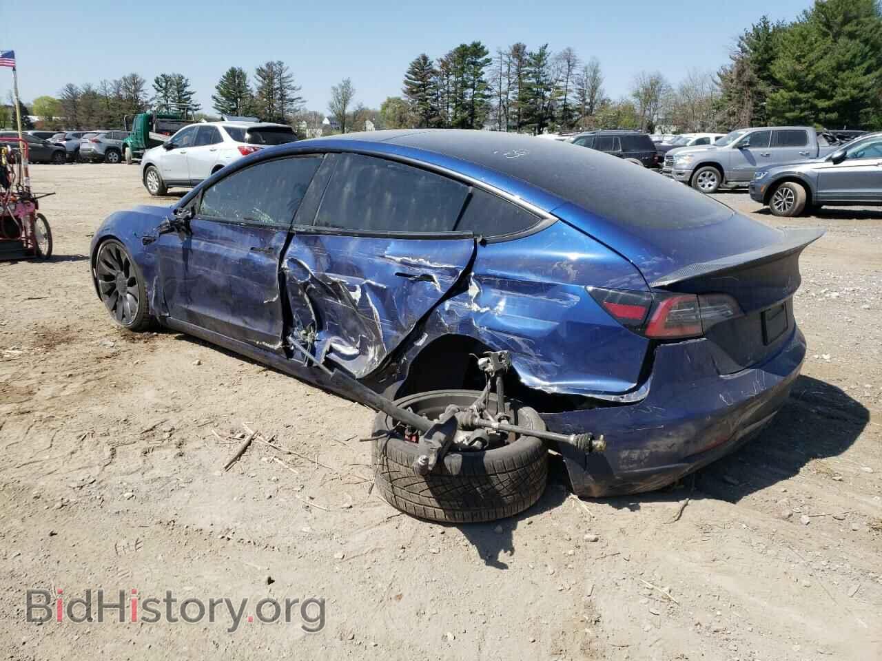 2021 TESLA MODEL 3 - VIN: 5YJ3E1EC1MF867809 - Photo 2