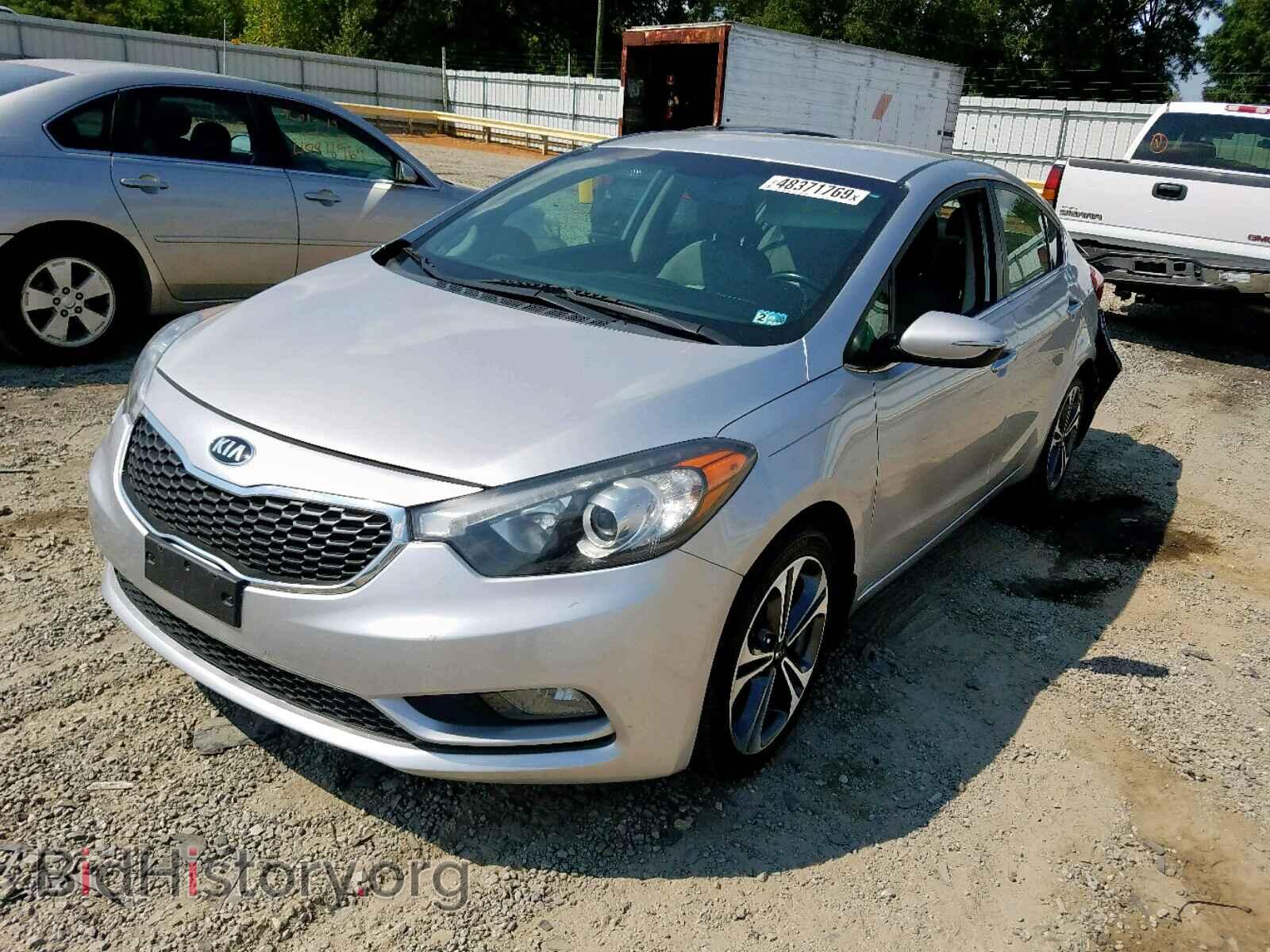 2014 KIA FORTE EX - VIN: KNAFX4A85E5175014 - Фото 2