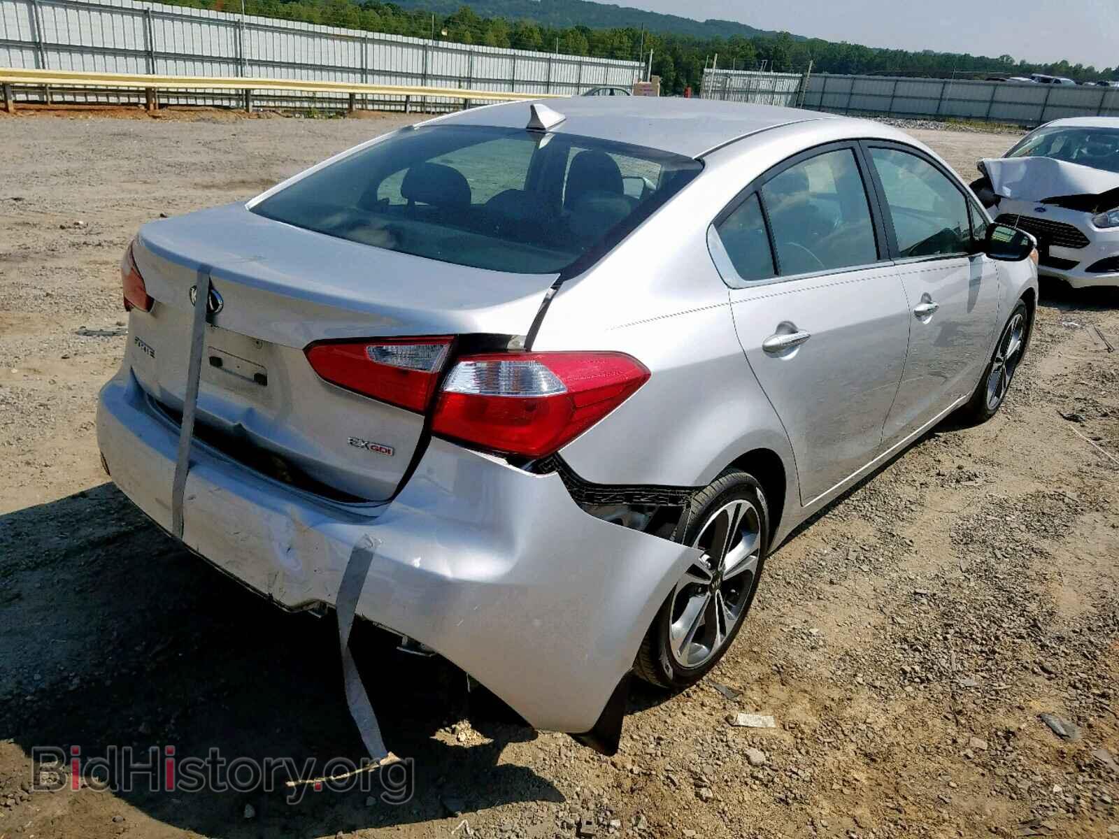 2014 KIA FORTE EX - VIN: KNAFX4A85E5175014 - Фото 4