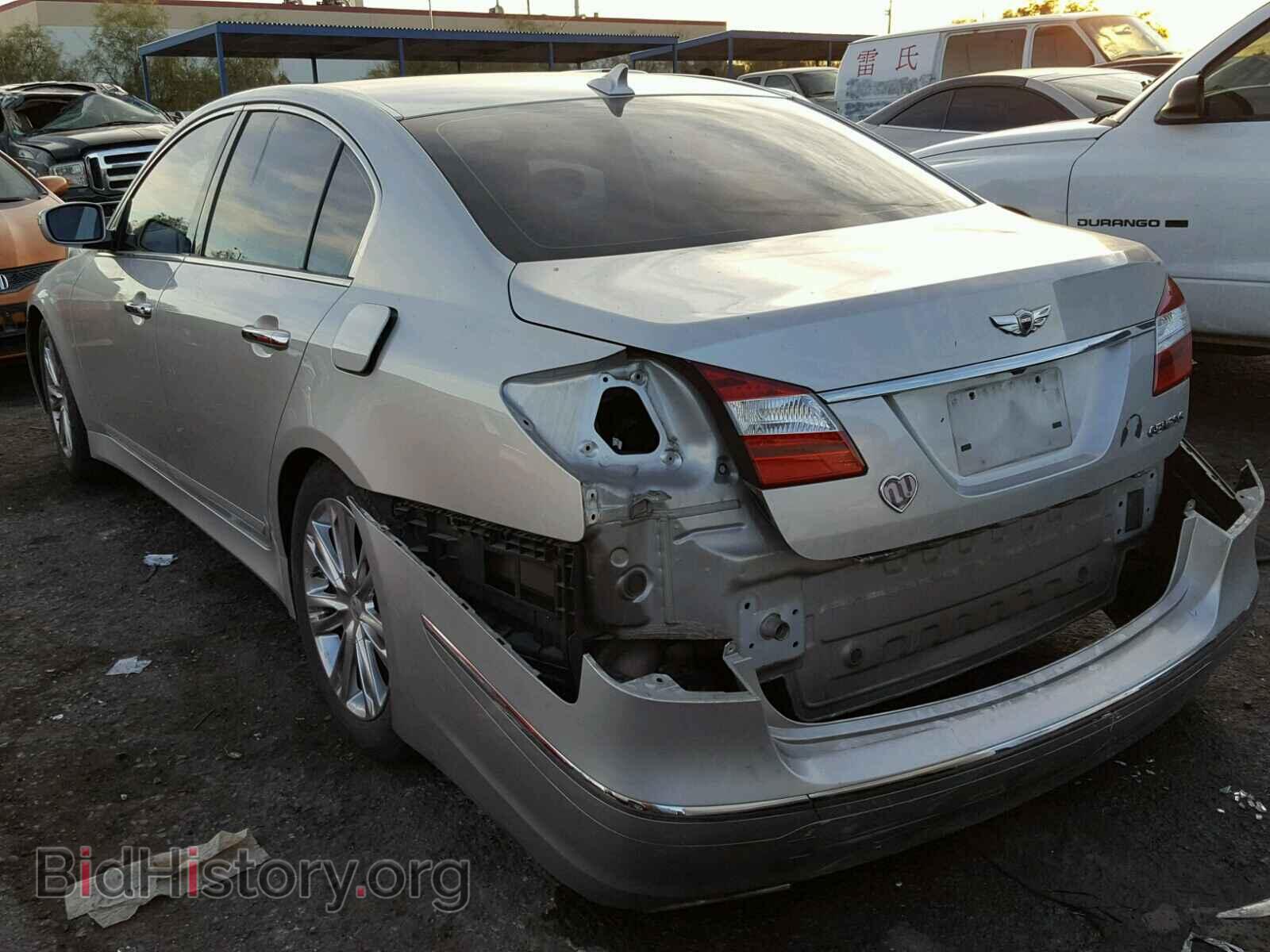 2012 HYUNDAI GENESIS - VIN: KMHGC4DD4CU151507 - Фото 3